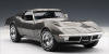 1970 CHEVROLET CORVETTE in LAGUNA GRAY METALLIC  Diecast Model Car in 1:18 Scale by AUTOart