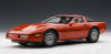 1986 CHEVROLET CORVETTE in RED Diecast Model Car in 1:18 Scale by AUTOart