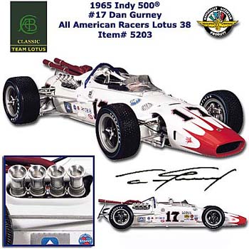 テクノモデル 1/18 ロータス 38 1965 インディ 500 ウィナー #82