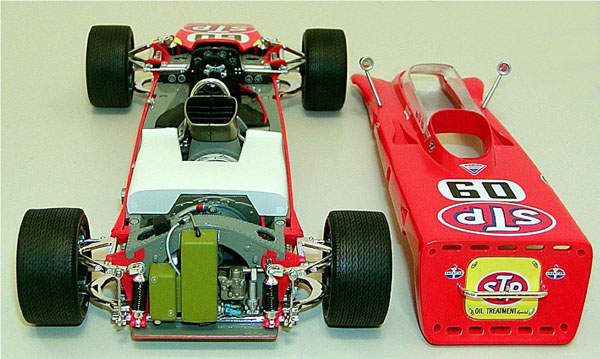 ミニカー CAROUSEL 1 1/18 LOTUS 56 1968 INDY 500 Carousel 1 1968 Indy 500 Graham Hil #68 STP Lotus 56 Turbine