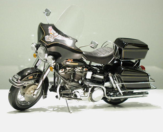 PhillyMint-Franklin Mint 1976 Harley Electra-Glide Diecast model