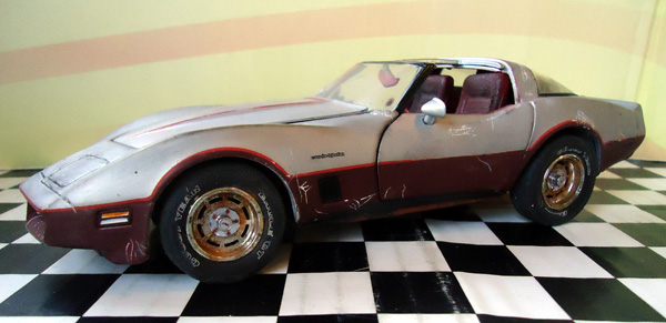 1982 corvette diecast model