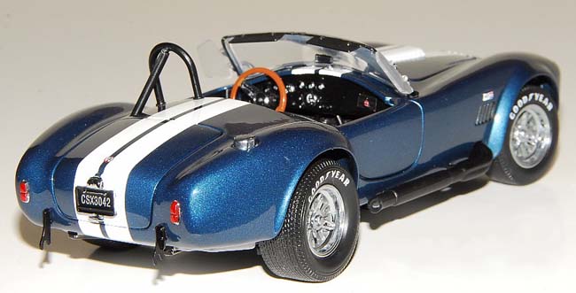 PhillyMint-Franklin Mint Shelby Cobra S/C Blue Ltd Ed 427 1:24 model