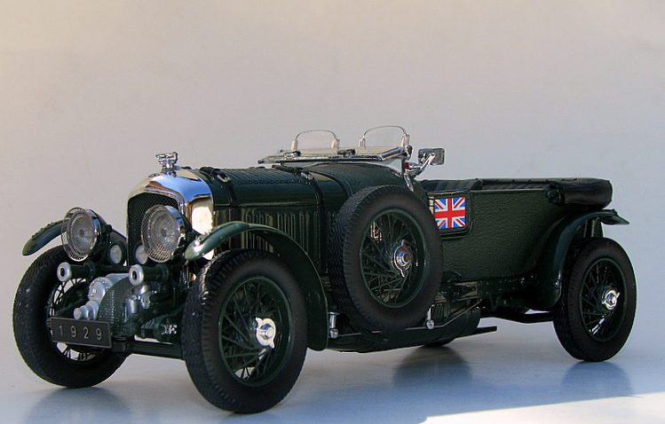 FRANKLIN MINT 1929 BENTLEY BLOWER MODEL 1:24 NM Mint