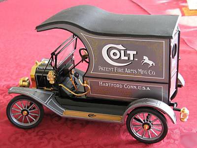     Franklin Mint 1913 Ford Model T Delivery Truck   Colt   116   MIB