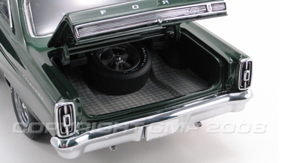 PhillyMint GMP Muscle Car 1966 Ford Fairlane Dark Green Metallic Ltd Ed