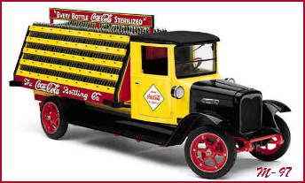 Danbury Mint 1928 International Coca-Cola Delivery Truck Body Sign 