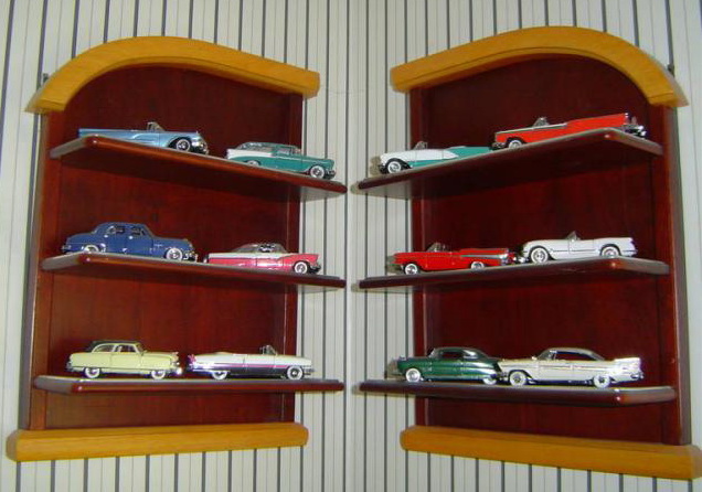希少 the Classic Cars of the fifties 飾棚 / Franklin Mint 1