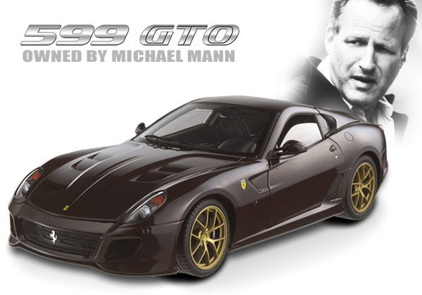 Hot Wheels Elite Ferrari 599 GTO Director Michael Mann Edition Limited