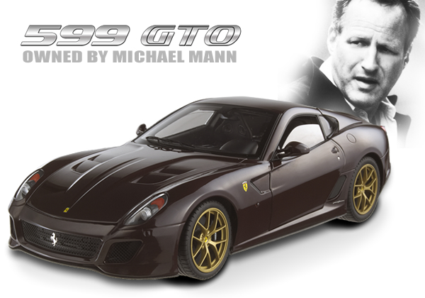 Hot Wheels Elite Ferrari 599 GTO Director Michael Mann Edition Limited Hot Wheels Elite Ferrari 599 GTO Director Michael Mann Edition Limited