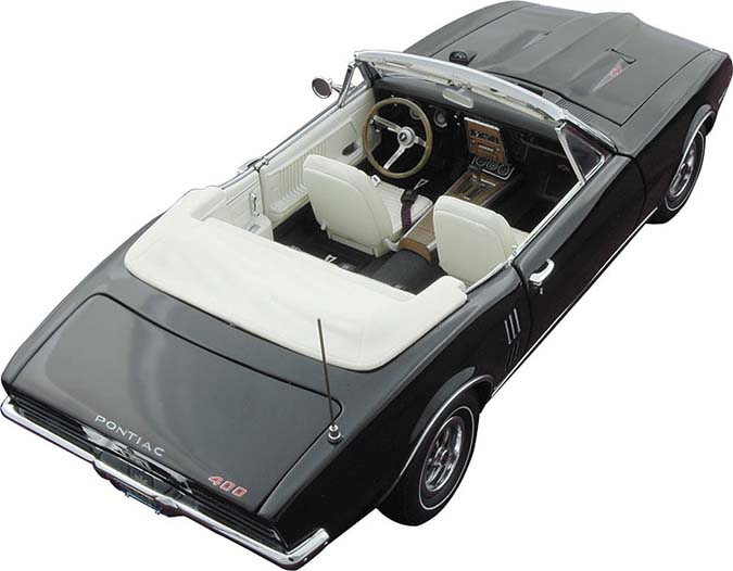 Clásico 1967 Pontiac Firebird 326 Ho Azul 1:24 scale die-cast Modelo Hobby Auto 