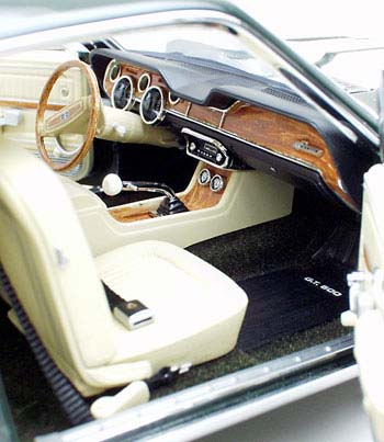 LANE EXACT DETAIL 1:18 SHELBY MUSTANG GT500 1968 LIMITED